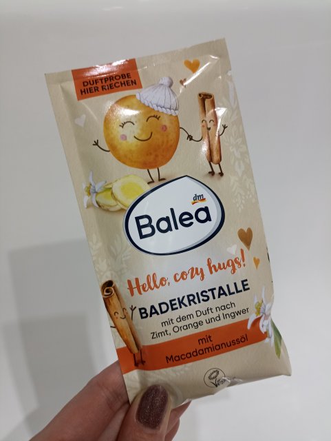 Balea Kryształki do kąpieli, Hello, cozy hugs!