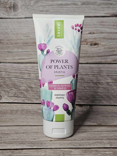 Lirene Dermoprogram Power of Plants, Olejkowy żel pod prysznic `Opuntia`