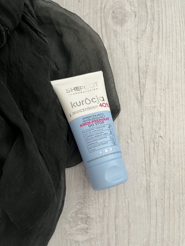 SheFoot Krem-preparat do stóp, Kuracja z mocznikiem 40%, Zmiękczająco-łagodzący