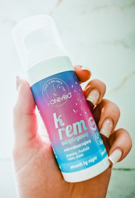 OnlyBio Krem do twarzy, Adaptogenny, Mikrozłuszczający