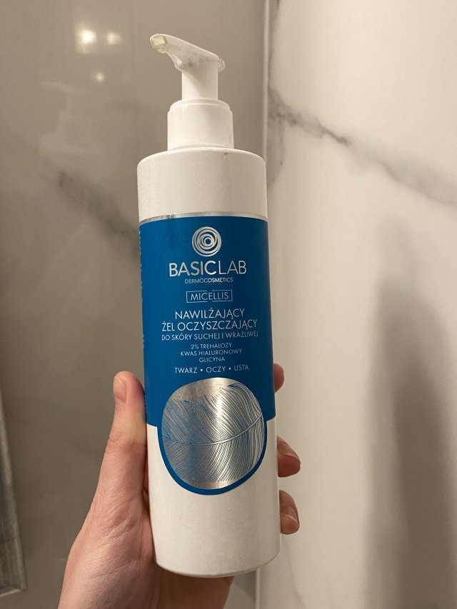 BasicLab Dermocosmetics Micellis, Żel do mycia twarzy, Oczyszczający, Do skóry suchej i wrażliwej