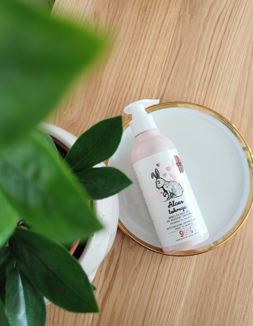 YOPE Żel do higieny intymnej, Aloes i lukrecja