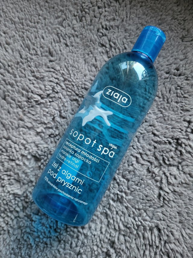 Ziaja Sopot Spa, Żel pod prysznic, Z algami, Receptura młodości