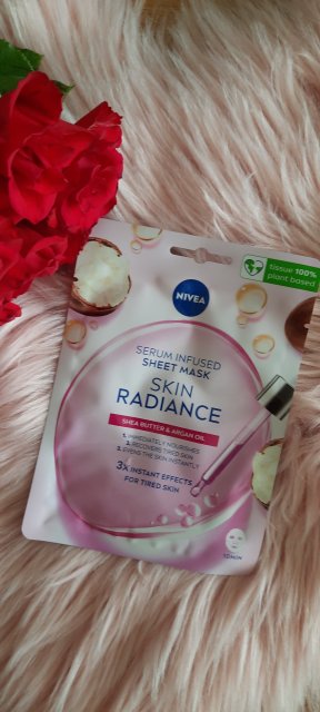 Nivea Urban Skin Natural Radiance, Maska w płacie, Rozświetlająca, 10-minutowa