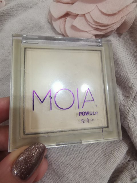 MOIA Puder do twarzy, Matujący, Soft Blur, Light Ivory 01