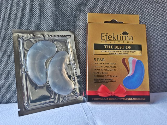 Efektima Snail & Vitamin C, Płatki pod oczy, Hydrożelowe, Rewitalizacja & Cienie pod oczami