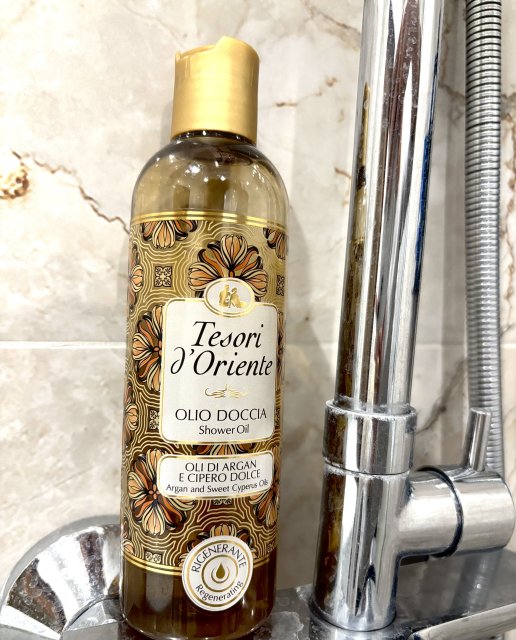 Tesori d'Oriente Żel pod prysznic, Argan & Cyperus Oils