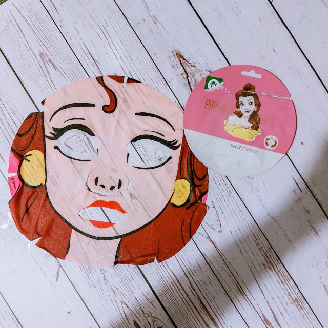 Mad Beauty Maska do twarzy w płacie, Disney Princess, Belle