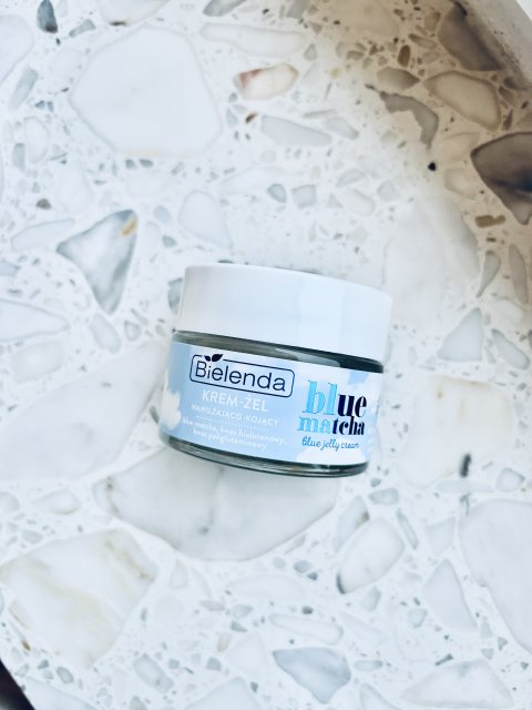 Bielenda Blue Matcha, Krem- żel do twarzy, Nawilżająco - kojący