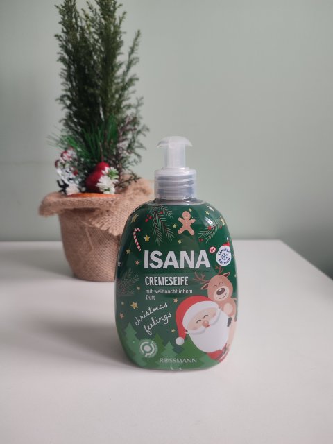 Isana Mydło do rąk w płynie, Christmas Feelings
