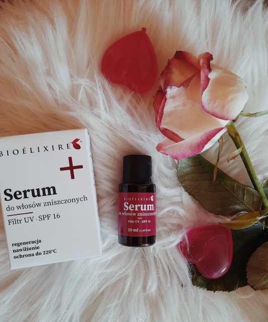 Bioélixire Serum do włosów, Do włosów zniszczonych, Filtr UV i SPF16
