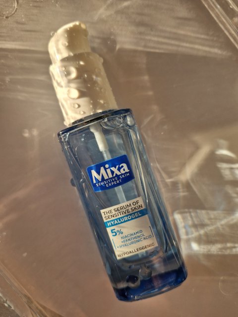 Mixa seria Hyalurogel - mój zimowy duet