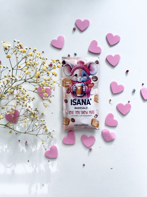 Isana I love you snow much, Sól do kąpieli 