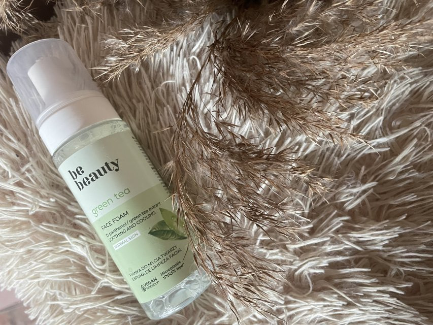 BeBeauty Pianka do mycia twarzy, Green Tea, Skóra normalna