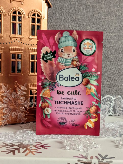 Balea Maseczka do twarzy w płacie, Be Cute