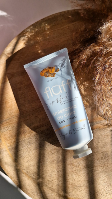 Fluff Superfood, Śmietanka do ciała, Mandarynki, Tangerines