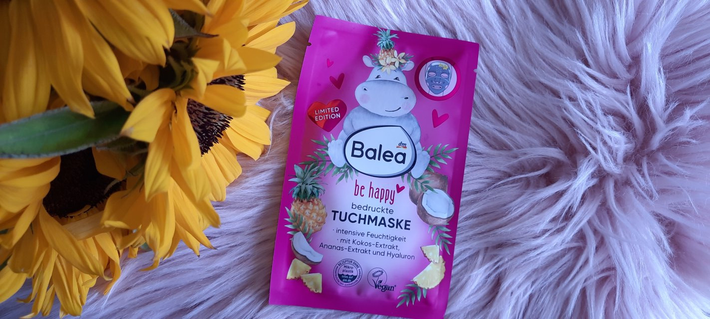 Balea Maseczka do twarzy w płacie, Be Happy