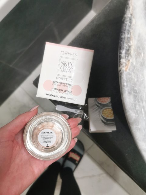 FlosLek Skin Care Expert, Sphere-3D, Krem do twarzy, Sferyczny, Z koenzymem Q10