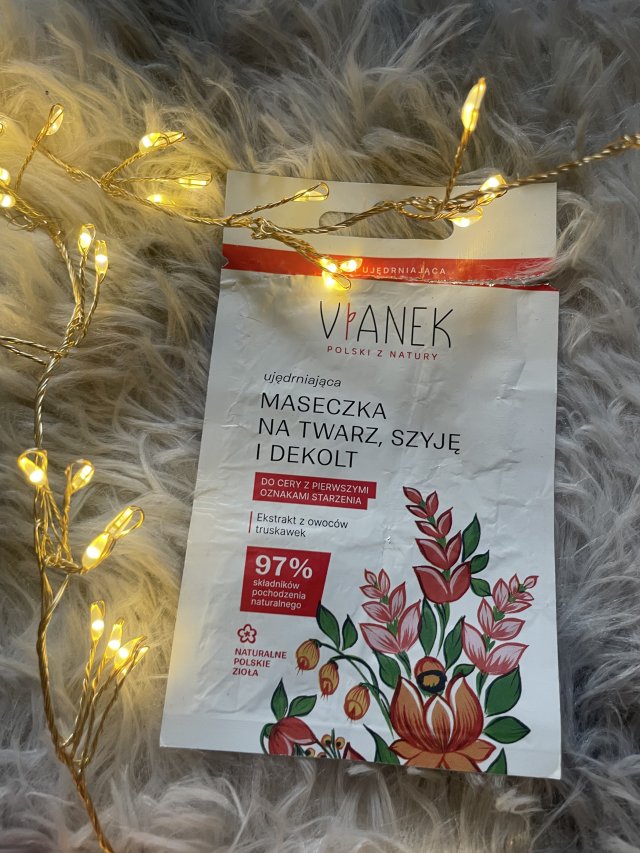 Sylveco Vianek, Maseczka do twarzy, Seria czerwona, Ujędrniająca