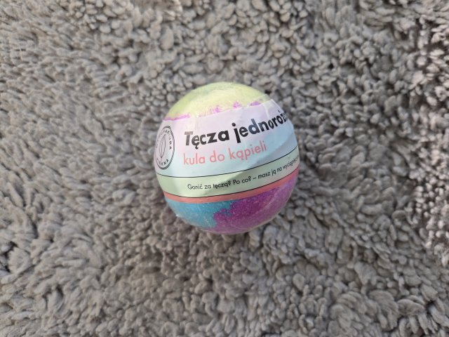 Marba Cosmetics Manufaktura Piękna, Kula do kąpieli, Tęcza jednorożców