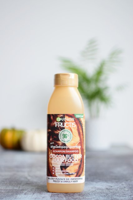 Garnier Fructis, Cocoa Butter, Szampon do włosów, Oczyszczający i wygładzający