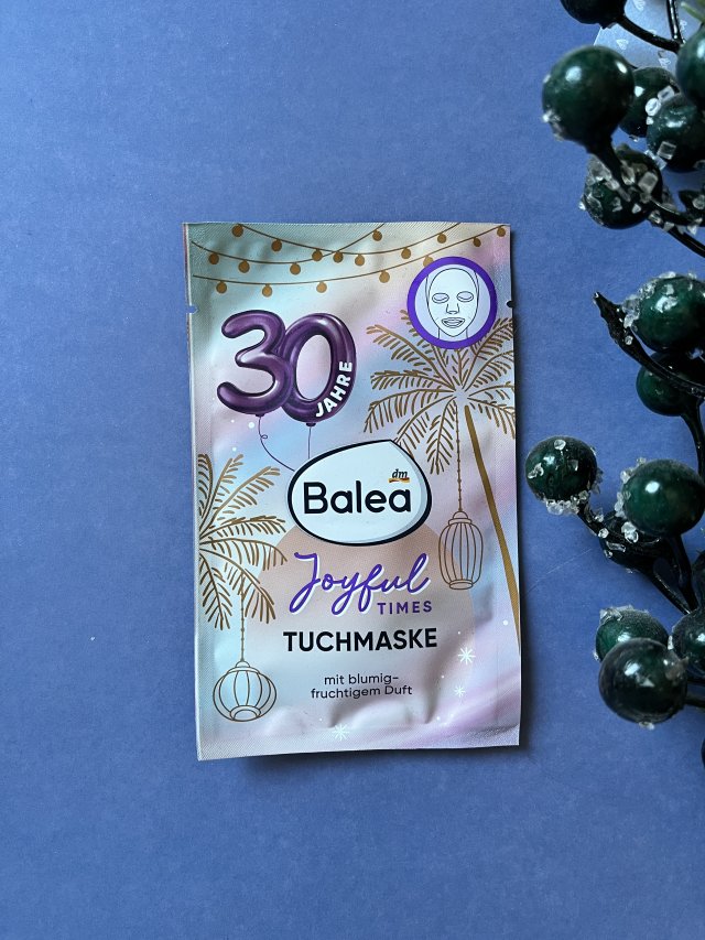 Balea Maseczka do twarzy w płacie, Joyful Times