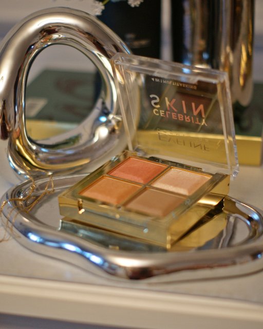 Eveline Cosmetics Celebrity Skin, 4 in 1 Multitasking Baked Face Palette