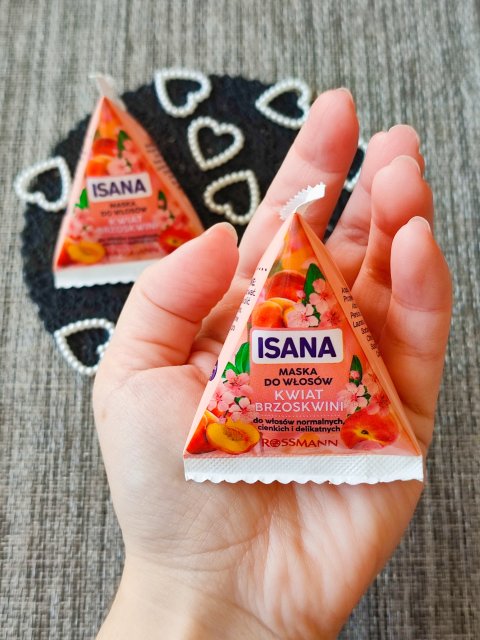 Maseczka do włosów Isana 