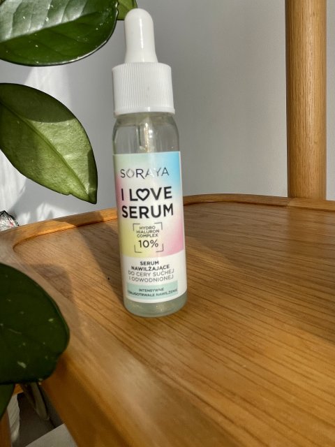 Soraya I Love Serum, Serum do twarzy, Nawilżające, Do cery suchej i odwodnionej, Intensywne i długotrwałe nawilżenie