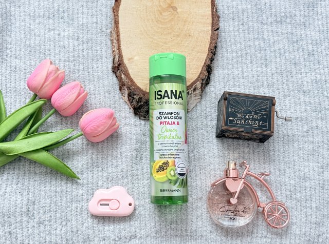 Isana Professional, Szampon do włosów, Pitaja & Owoce tropikalne