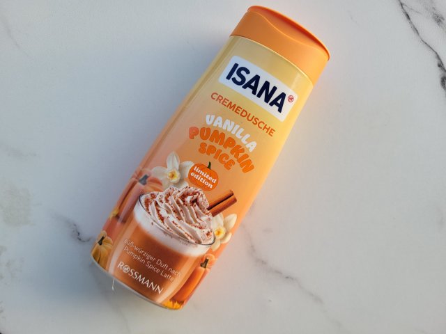 Isana Żel pod prysznic, Pumpkin Spice Latte