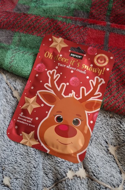 Sence Essentials Maska do twarzy w płacie, Oh Deer It's Snowy!