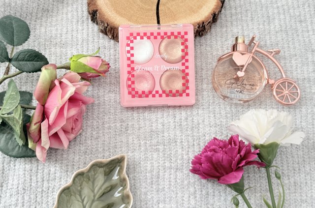 Lovely Glam&Dream, Paleta rozświetlaczy