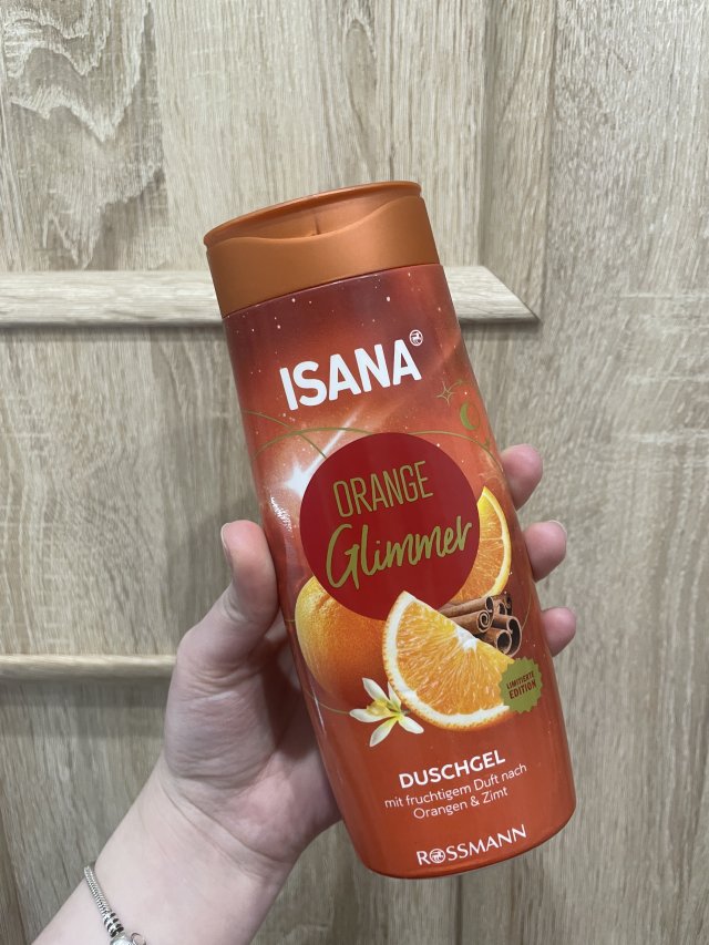 Isana Żel pod prysznic, Orange Glimmer 