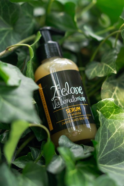 Zielone Laboratorium Serum do włosów, Zwiększające objętość