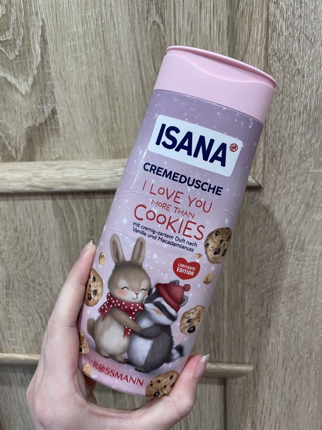 Isana Żel pod prysznic, I Love You More Than Cookies