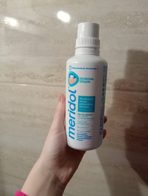 Meridol Płyn do płukania jamy ustnej, Ochrona Dziąseł