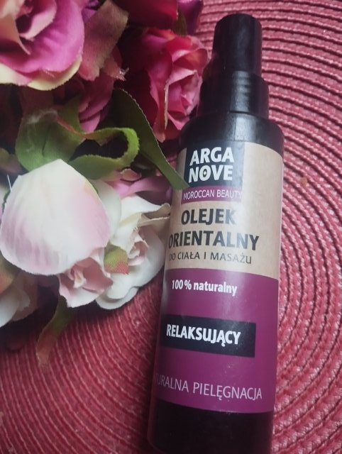 Arganove Moroccan Beauty, Olejek orientalny do ciała i masażu, Relaksujący