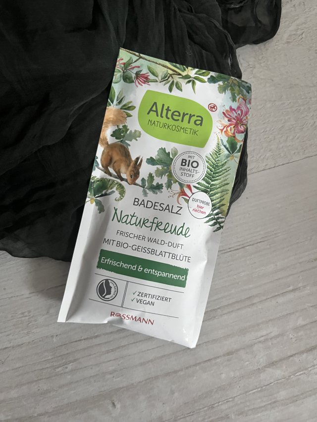 Alterra Sól do kąpieli, Naturfreude, Radość natury 