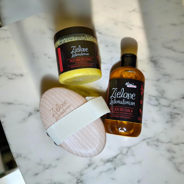 Zielone Laboratorium Peeling myjący, Cytrusowy