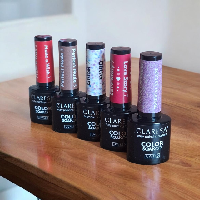 Claresa Lakier hybrydowy, nr 003 Tropical Forest