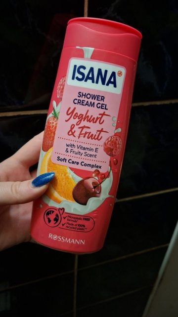 Isana Żel pod prysznic, Yoghurt & Fruit
