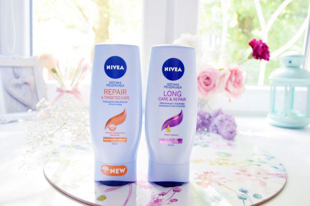 odżywki do włosów nivea
