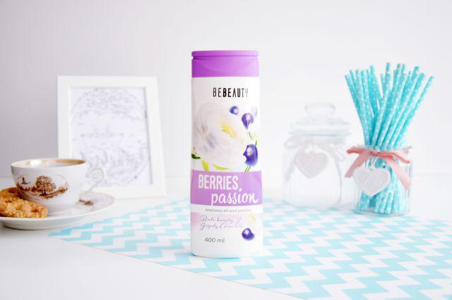 BeBeauty Żel pod prysznic, Kremowy, Berries Passion