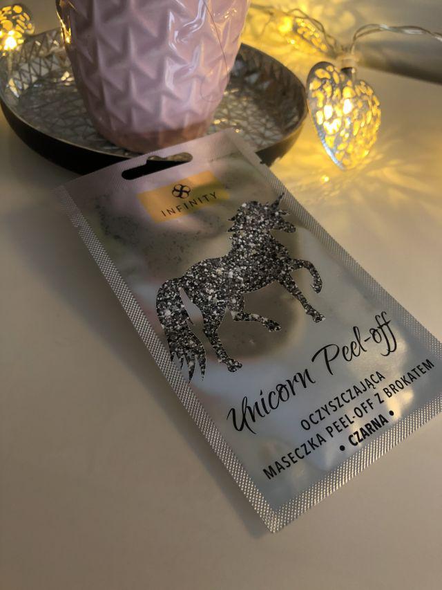 Infinity Unicorn Peel-off, Oczyszczająca maseczka z brokatem