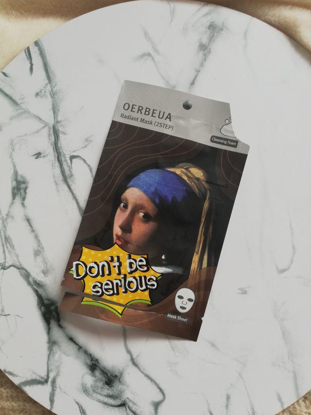 OERBEUA Rozświetlająca maseczka 2-etapowa z ekstraktem z papryki