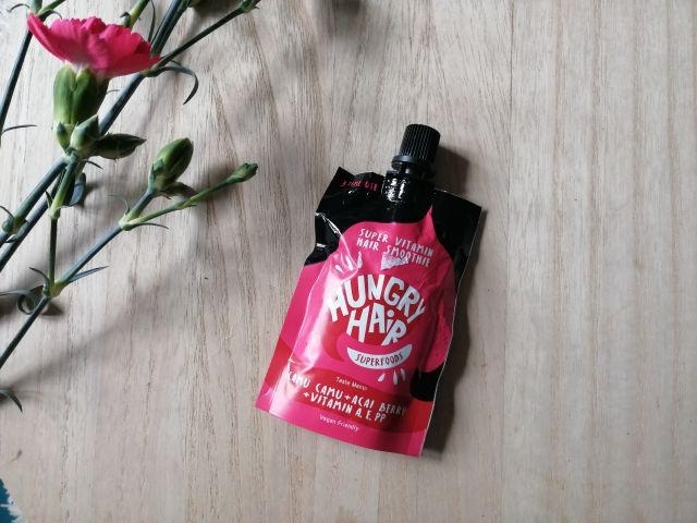 Hungry Hair Superfoods, Maska do włosów, Smoothie, Camu Camu, Jagody acai i witaminy A, E, PP