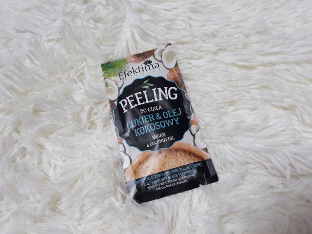 Efektima Peeling do ciała, Cukier i olej kokosowy