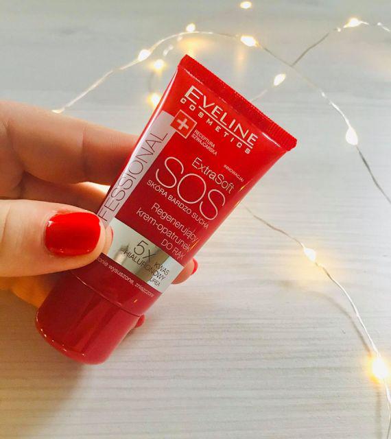 Eveline Extra soft, SOS, Krem-opatrunek do rąk, Regenerujący