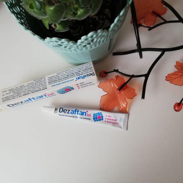 Dezaftan Żel, Na afty, pleśniaki, drobne urazy jamy ustnej